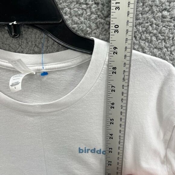 Bird Dogs Shirt Mens L White Short Sleeve Casual Graphic Tee Logo - Picture 5 of 11